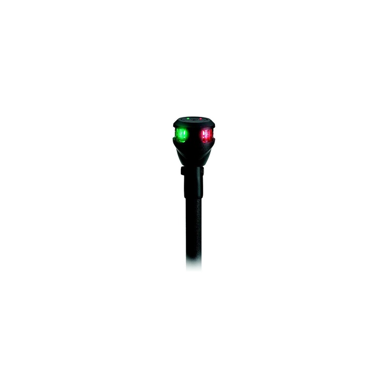 Attwood NV6LC114BP7 Lightarmor Fast Action Bi-Color LED Pole Light, 14 w/2-Pin Locking Collar