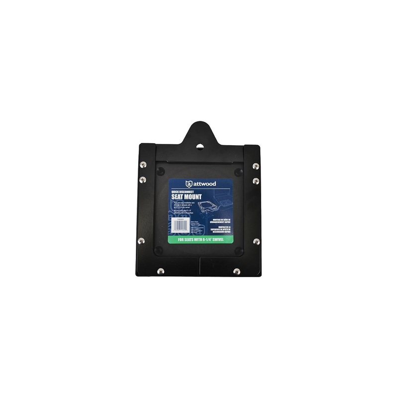 Attwood Quick Disconnect Seat Mount 6-1/4 Swivel