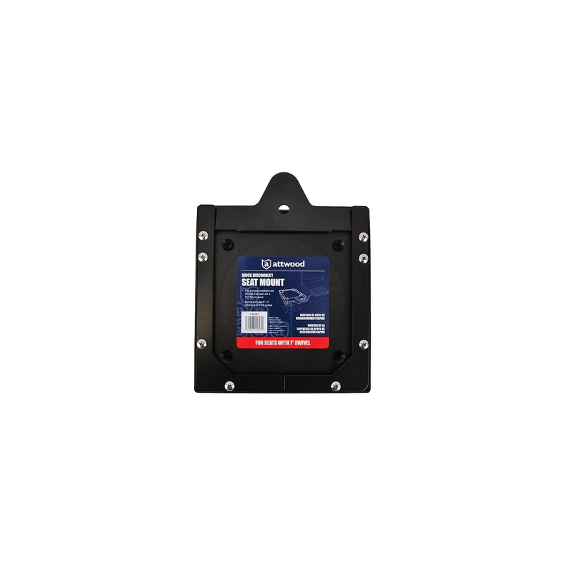 Attwood Quick Disconnect Seat Mount 7 Swivel