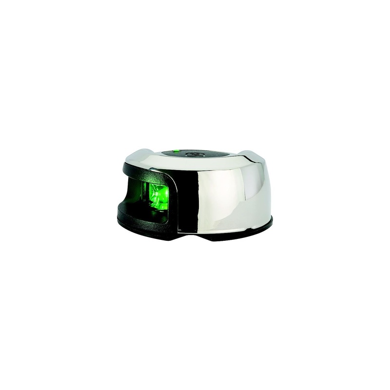 Attwood LightArmor LED Deck Mount Side Light, Stainless, Starboard Side