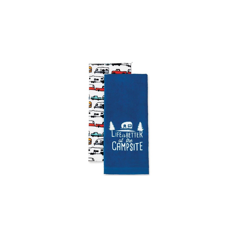 Camco 53301 Dish Towel, 27 x 16-1/2, 2/pk
