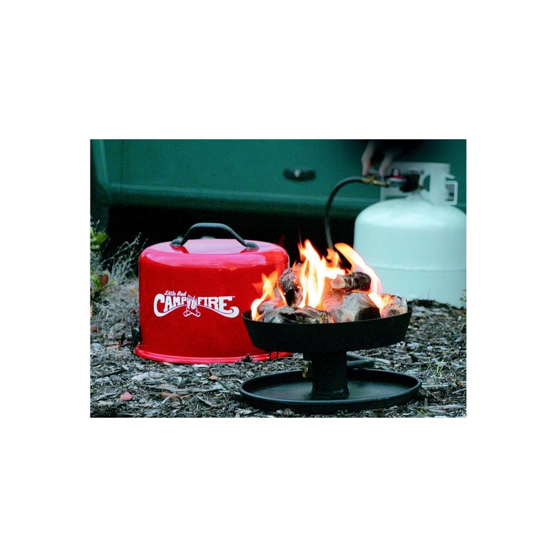 Camco 58031 Little Red Campfire (Includes 8′ Propane Hose)