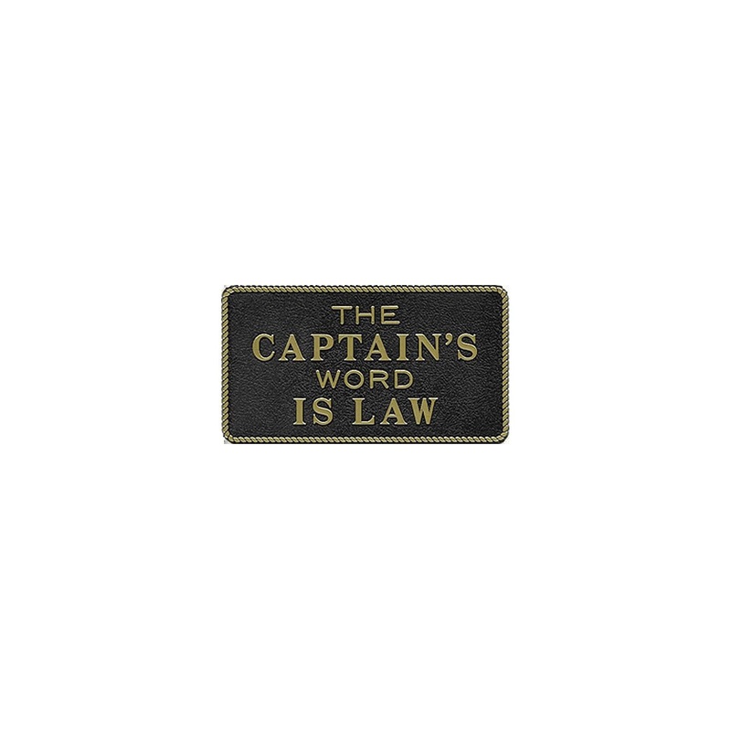 The Captain’s Word Is Law