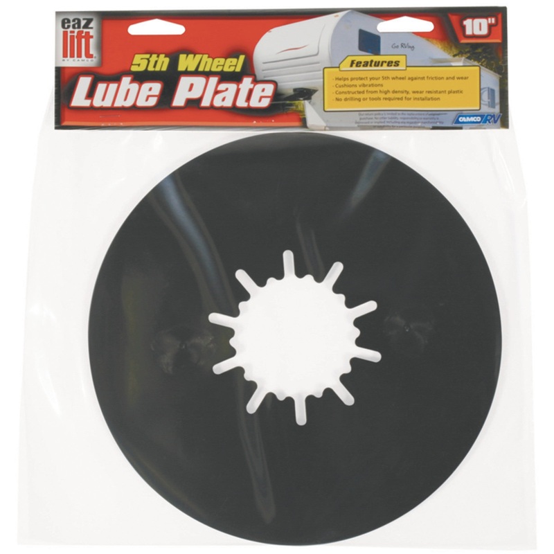 Camco 44675 5th Wheel RV Lube Plate, 12 12/Pk