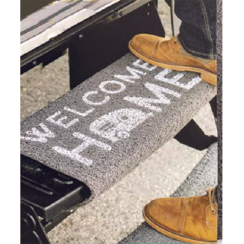 Camco 53196 RV Wrap Around 18 Step Rug, Gray