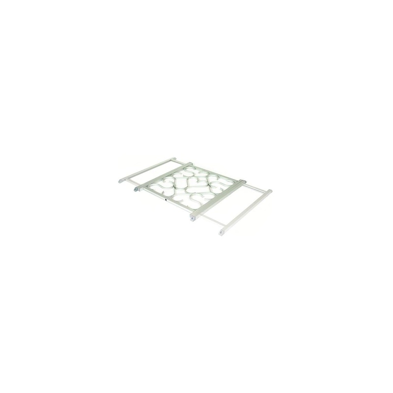 Camco Screen Door Push Bar and Deluxe Grille, Aluminum