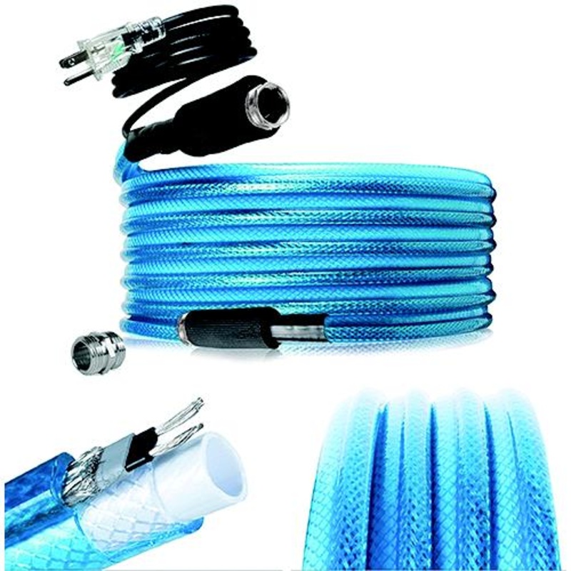 Camco 22922 Heated Drinking Hose, 3/4 x 25′