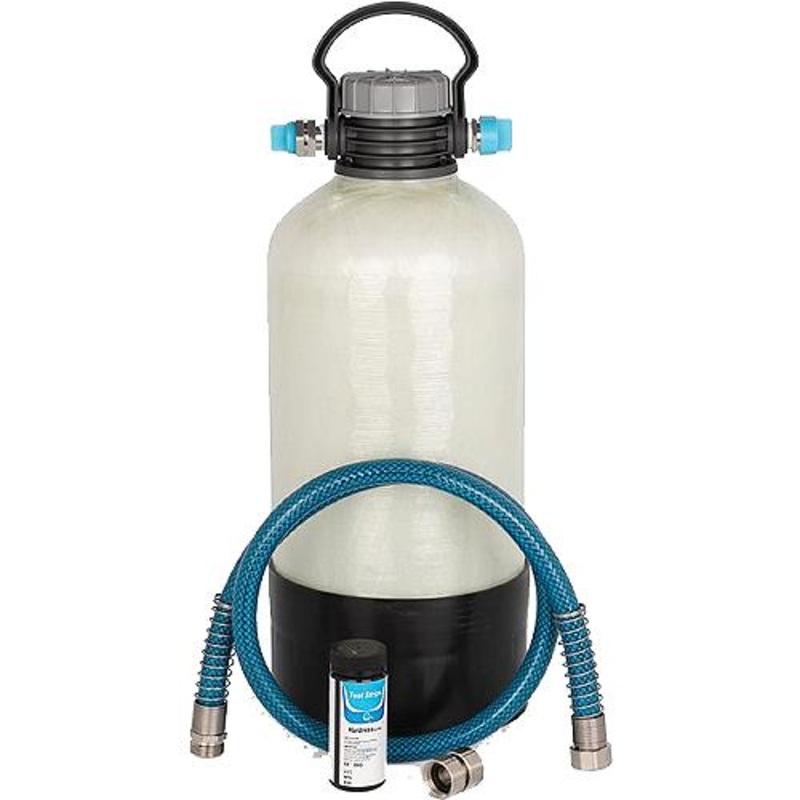 Camco 40655 Tastepure Portable Water Softener Up to 4 GPM 8-1/2 Dia x 20-1/2 H