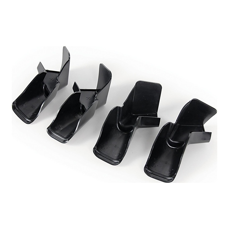 Camco 42323 Gutter Spouts With Extensions, Black (4/Pack)