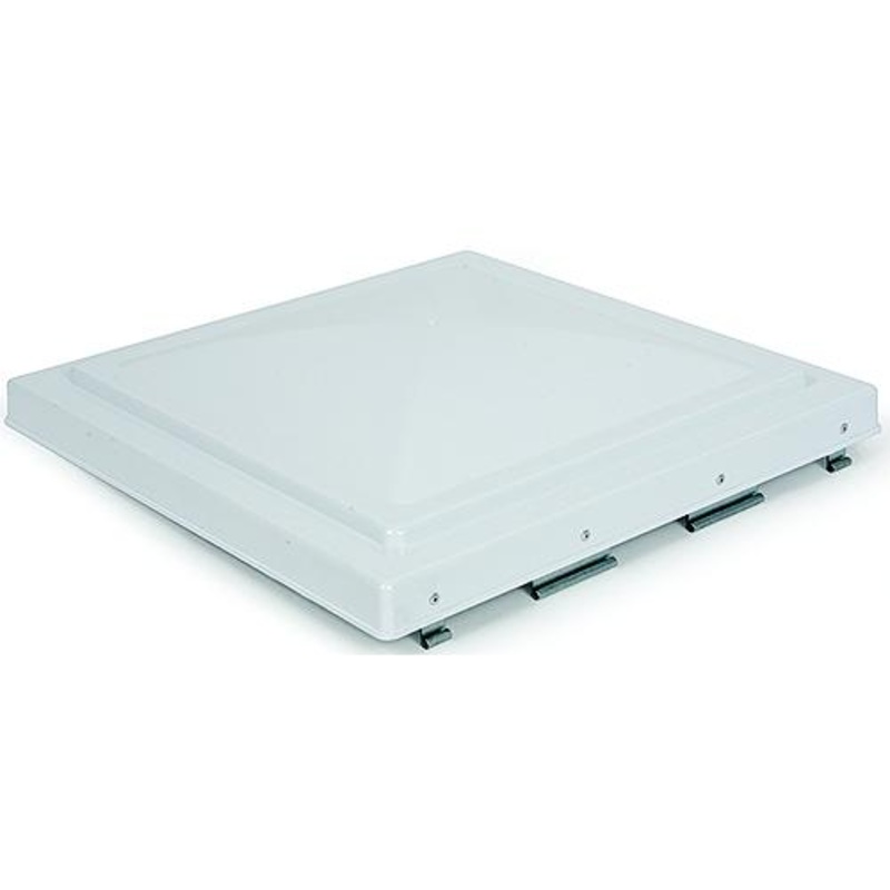 Camco Unbreakable Polycarbonate Elixer Vent Lid 14 x 14, White