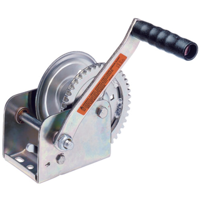 DL1100AS WINCH W/STRAP  PLATED