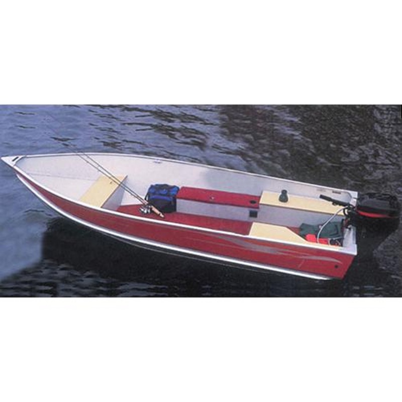 Carver 71116F10 V-Hull Fishing Boat Wide Series w/Motor Hood, 16’6, Slate Gray