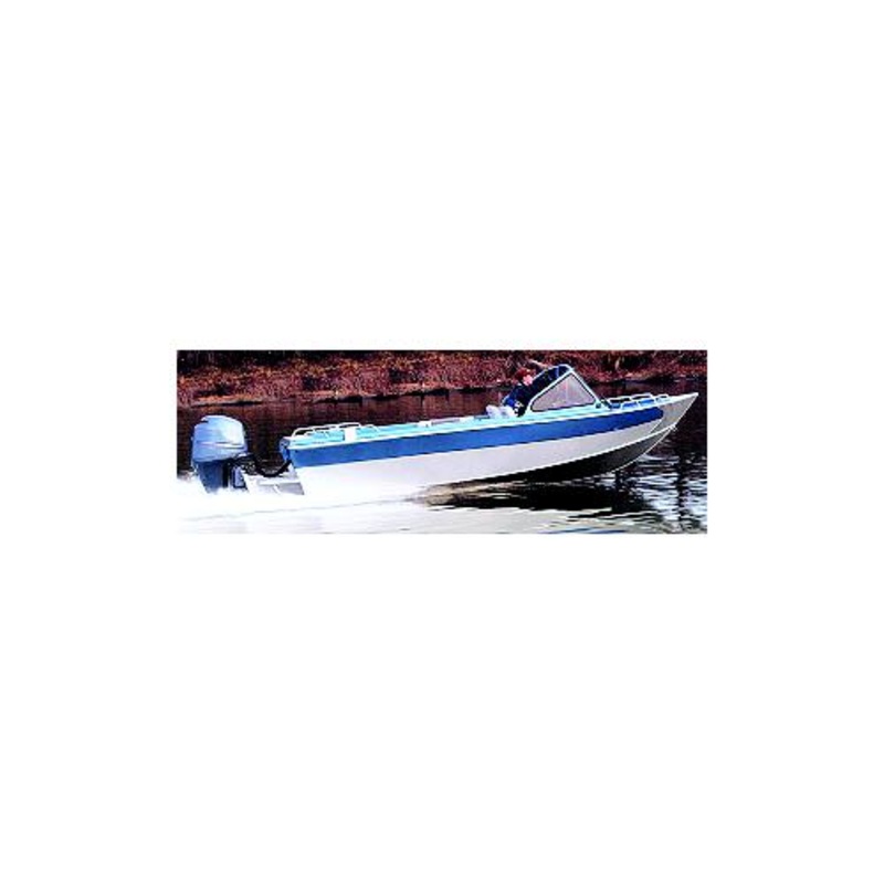 Carver 79020XS11 Aluminum Fishing With High Windshield – Mounted Forward, 20’6 O/B Extra Wide, Poly-Flex II Slate Gray