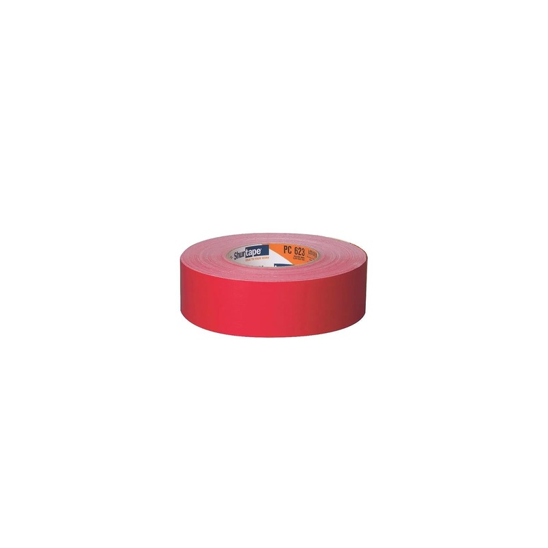 Shurtape 203751 PC 623 Nuclear Grade Cloth Duct Tape, Red