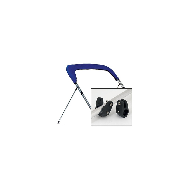 Carver Bimini Top Brace Kit (Includes 2 Braces, 2 Deck Hinges, 2 Jaw Slides, Mounting Screws)