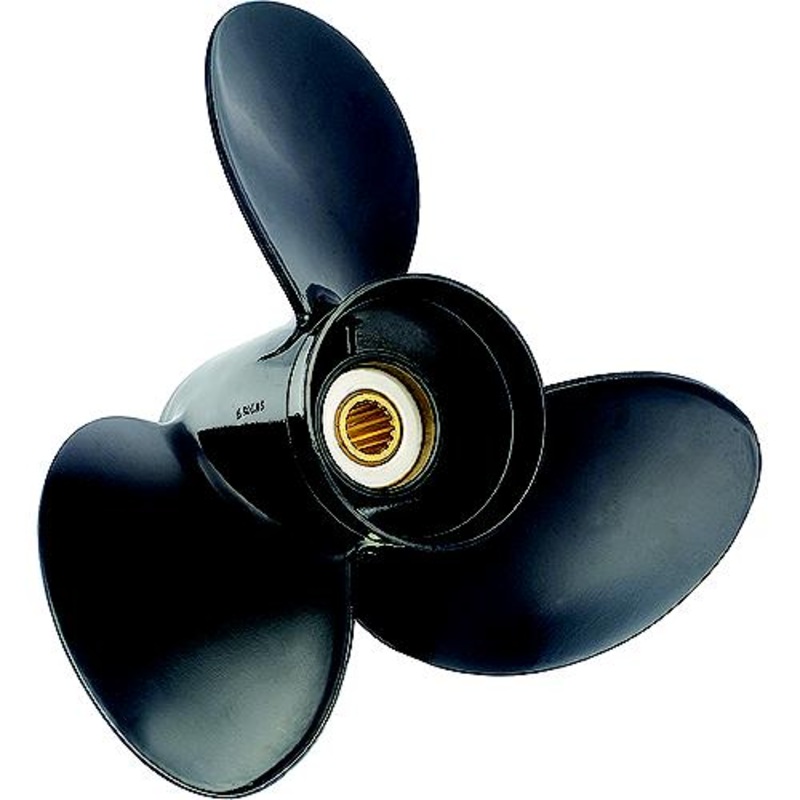 Solas 3411-139-19 Amita 3 Aluminum 3-Blade Propeller For Suzuki