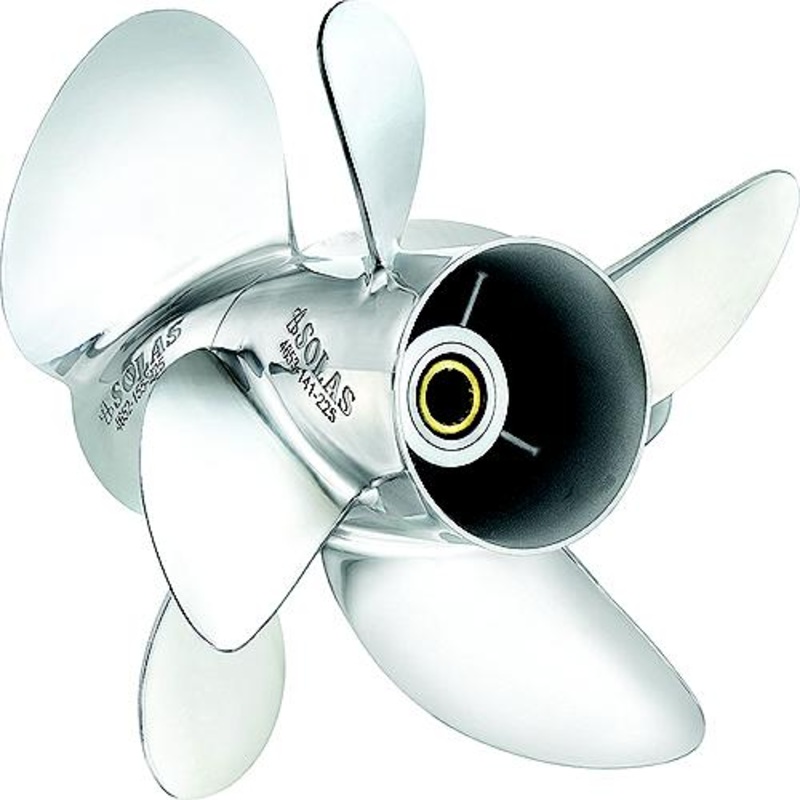 Solas 4652155210 Dual Prop System – Suzuki, Front, 15.5 x 21