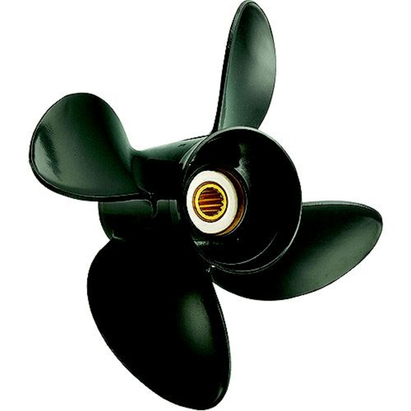 Solas 5013-087-05 Amita 4 Aluminum 4-Blade Propeller For Nissan & Tohatsu
