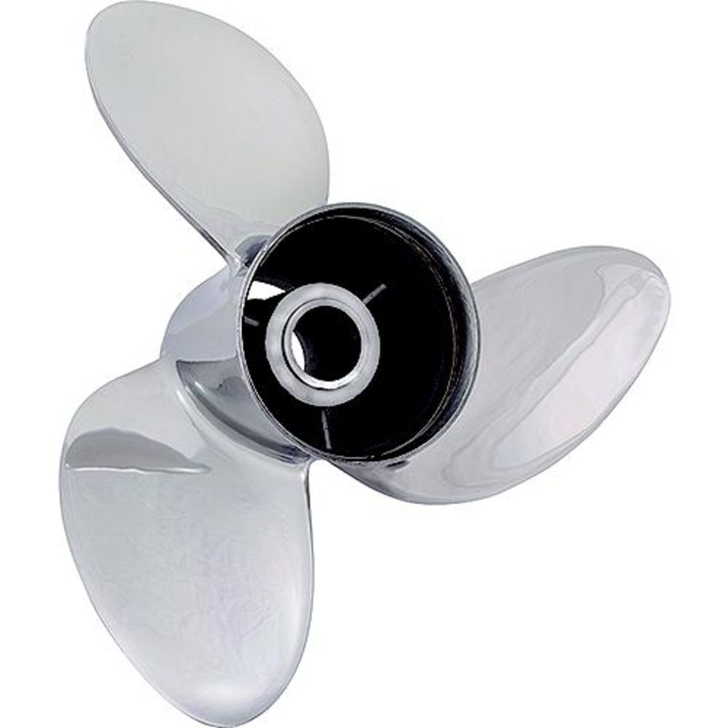 Solas 9551-145-21 Rubex HR3 Stainless Steel Interchangeable Hub 3-Blade Propeller, 4-3/4 Gearcase, RH 14.5 x 21