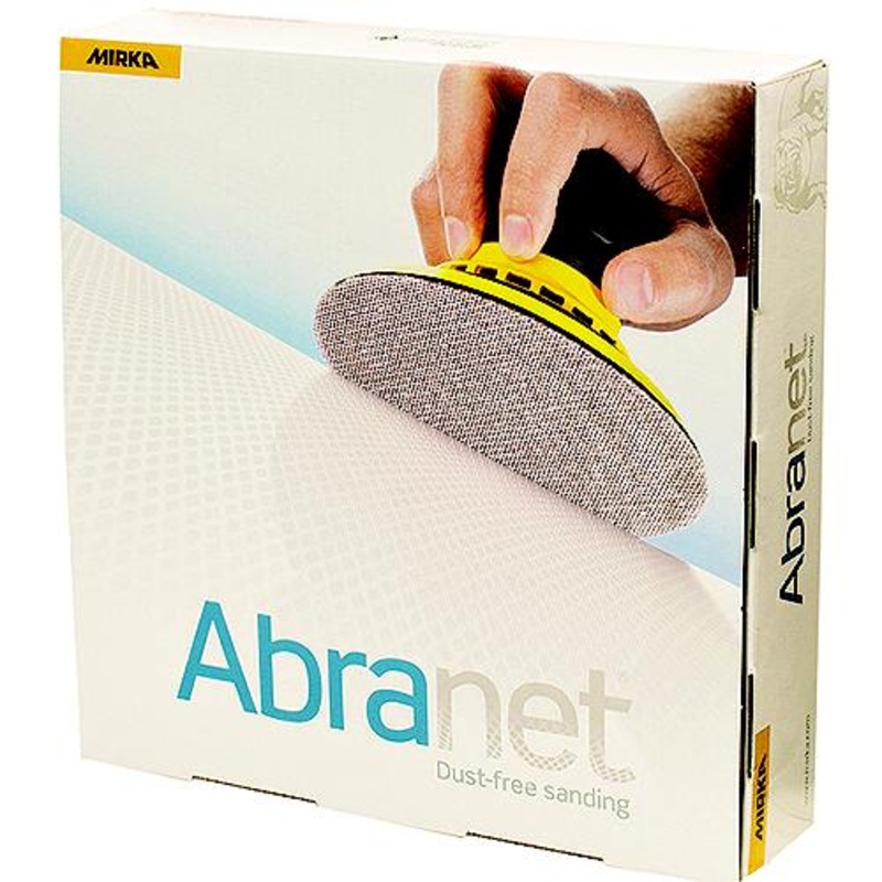 Ancor Abranet Ace Mesh Dust Free Abrasive-Grip Attachment, 6, P150, 50/pk