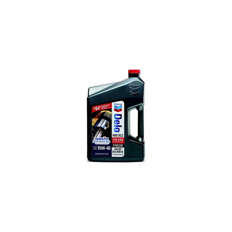 Chevron 257004388 Delo 400 XLE Synthetic Blend 15W40 Oil, Gal., Pack of 3
