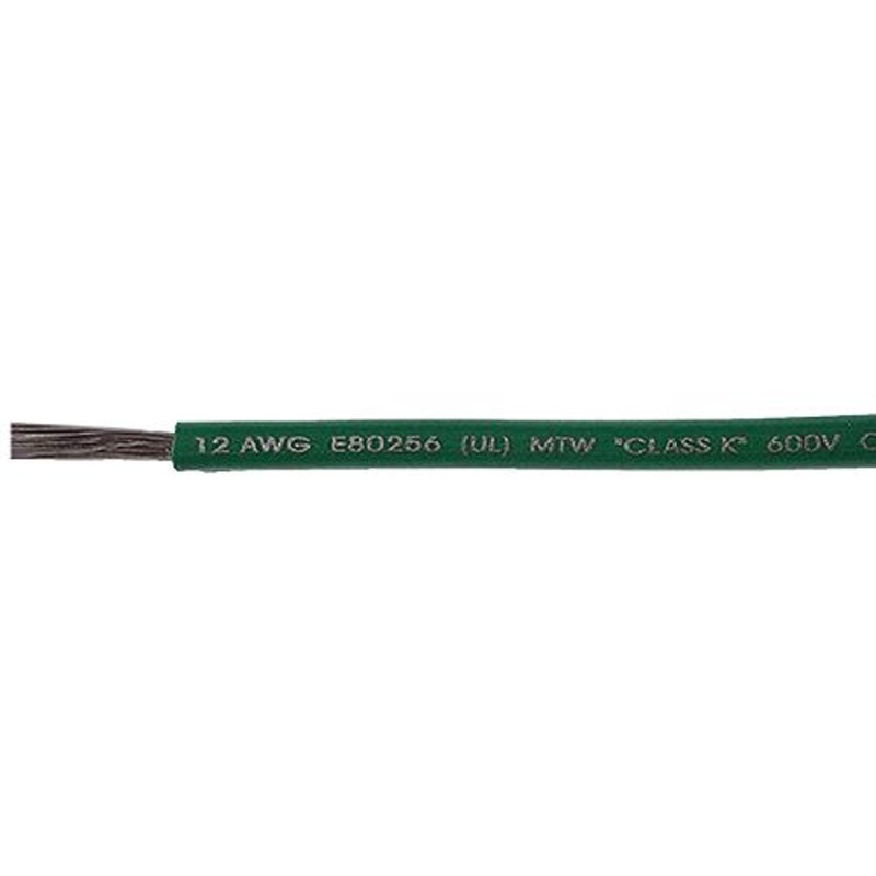 Cobra Wire A2018T03100FT Primary Tinned Copper Wire, 18 AWG, 100′, Green