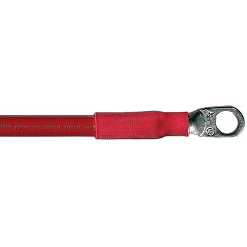 Cobra Wire A2004T0148IN Tinned Copper Battery Cable, 4 AWG, 48, Red