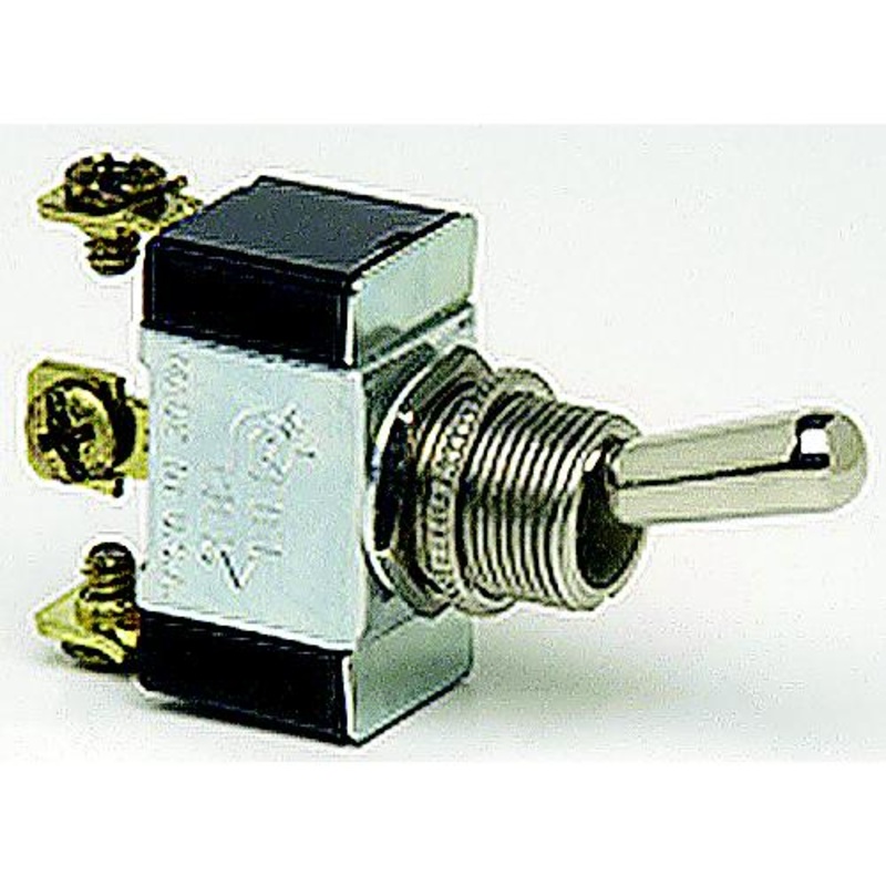 Cole Hersee 5502104BP Toggle Switch, (ON)-OFF-(ON) SPDT, Retail Pkg