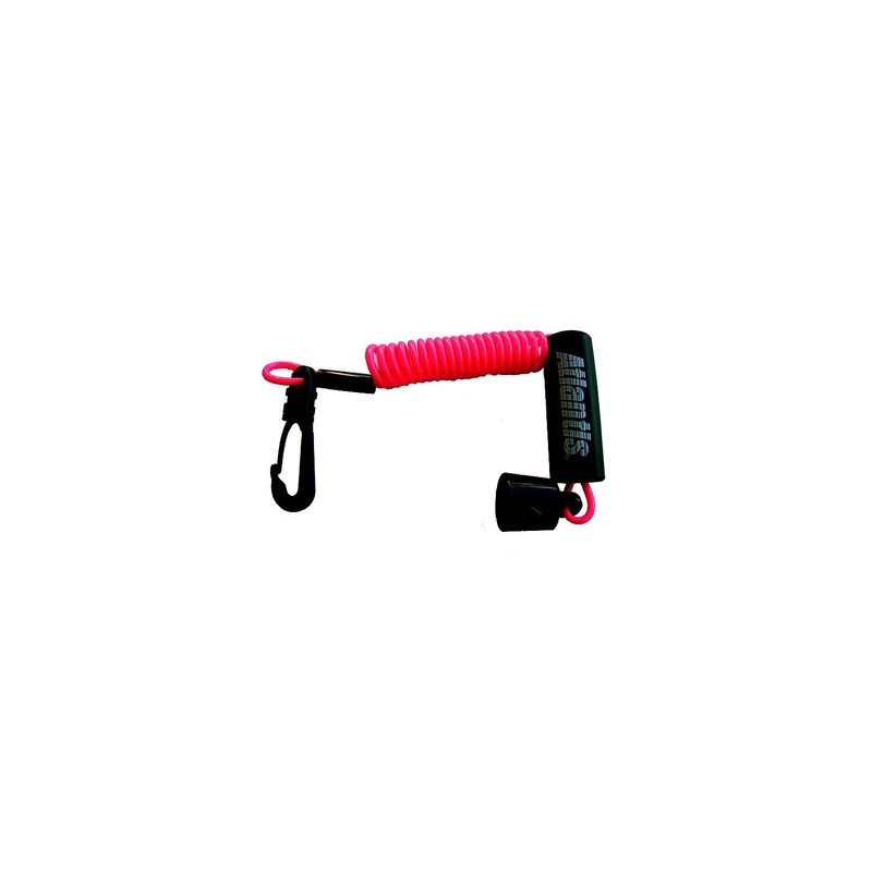 Atlantis A7453DES DESS Compatible Lanyard –  Bombardier, Seadoo, Skidoo, Red