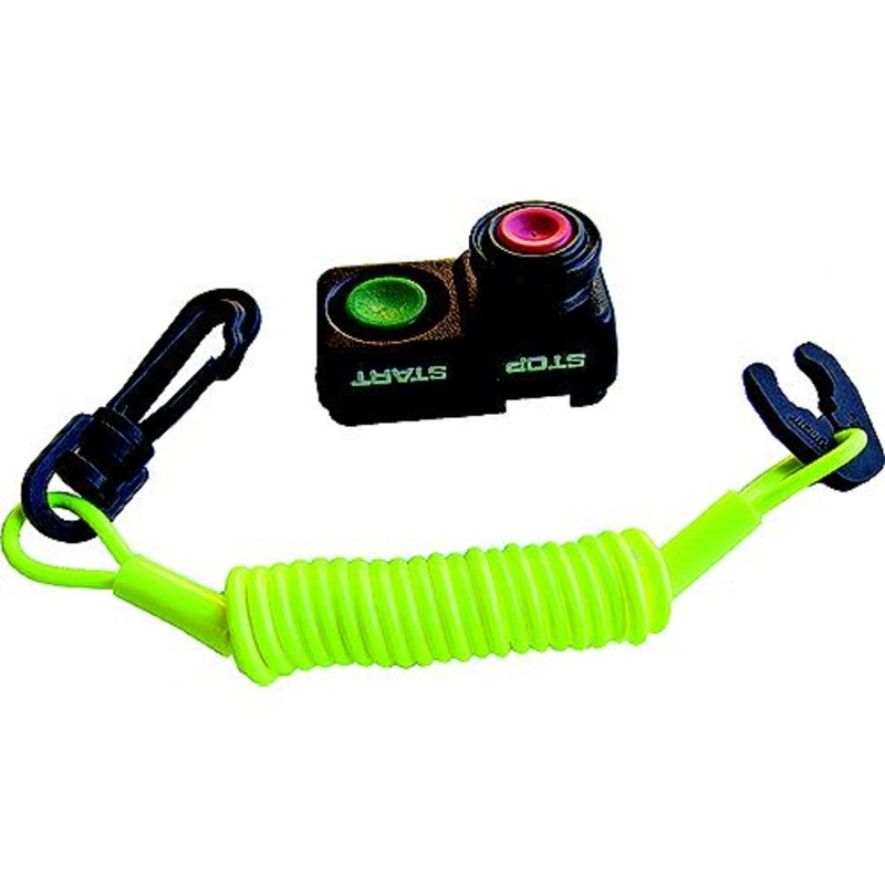 Atlantis AZ1030RD Kawasaki Lanyard & Switch, Red