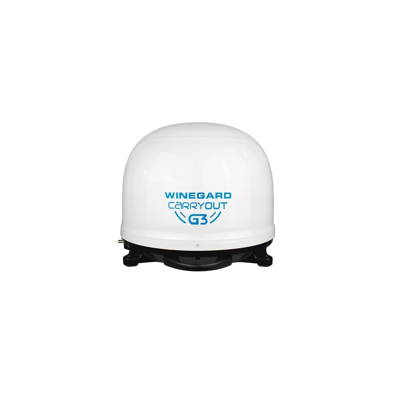 Winegard GM9000 Carryout G3 Satellite Antenna, White