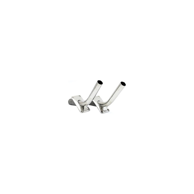 Tigress 88502 Gunnel Mount Outrigger Holder, Cast 316 Stainless, 1-1/8