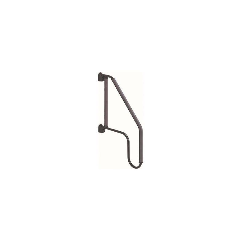 Stromberg Carlson AMZIP2239C Zip Grip Handrail Grip Only, 22 & 39 Long, 2-pack, Charcoal