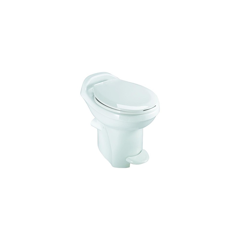 Thetford 34431 Aqua-Magic Style Plus China Toilet, High Profile, White w/Sprayer
