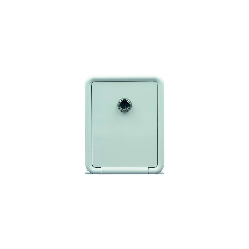 Thetford 94249 Gravity Water Hatch, Polar White