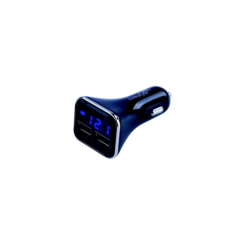Seadog 4265131 Double USB Power Plug w/Voltage & Amp Meter