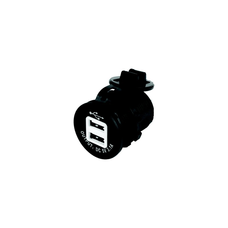 SeaDog 4265151 Double USB 12V – 24V Input Power Socket