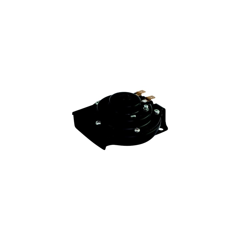 SeaDog 431310 Black Finish Hidden Mount 3 Amp 107 DB Mini Compact Horn – Powder Coated Steel
