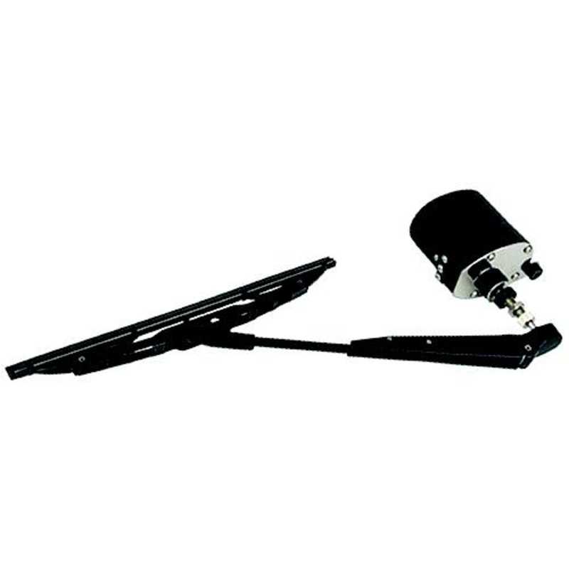 SeaDog Standard Wiper 12V Motor Kit – Black Motor Finish – Includes Motor, 11 to 13 Arm & 11 Blade