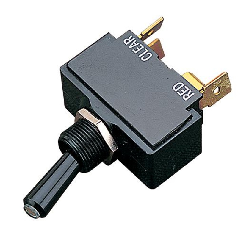 Toggle Switch-Light Tip (SPDT) – On/Off/On