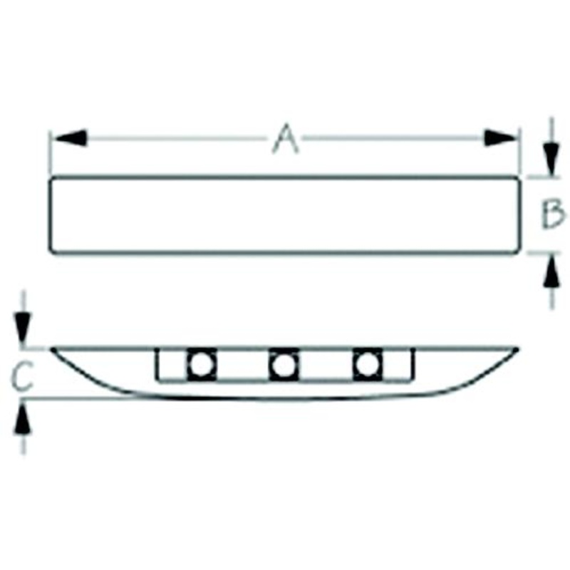 Sea-Dog Deluxe LED Courtesy Light, Down Lighting, Blue