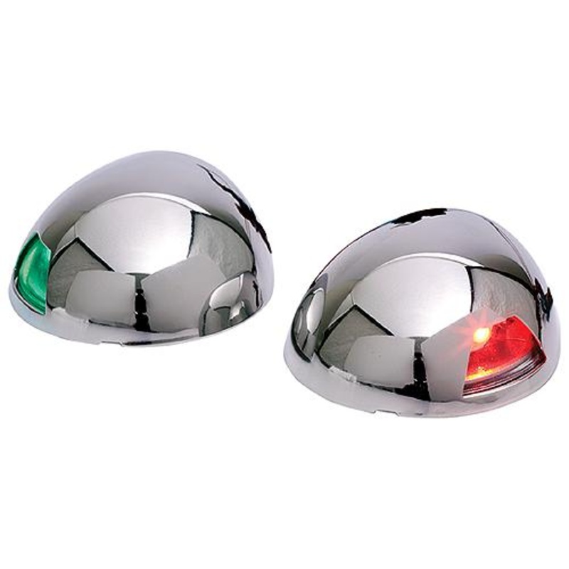 SeaDog 400069 Stainless LED Top Mount Side Navigation Light – USCG 2 NM Approved – #8 Fastener