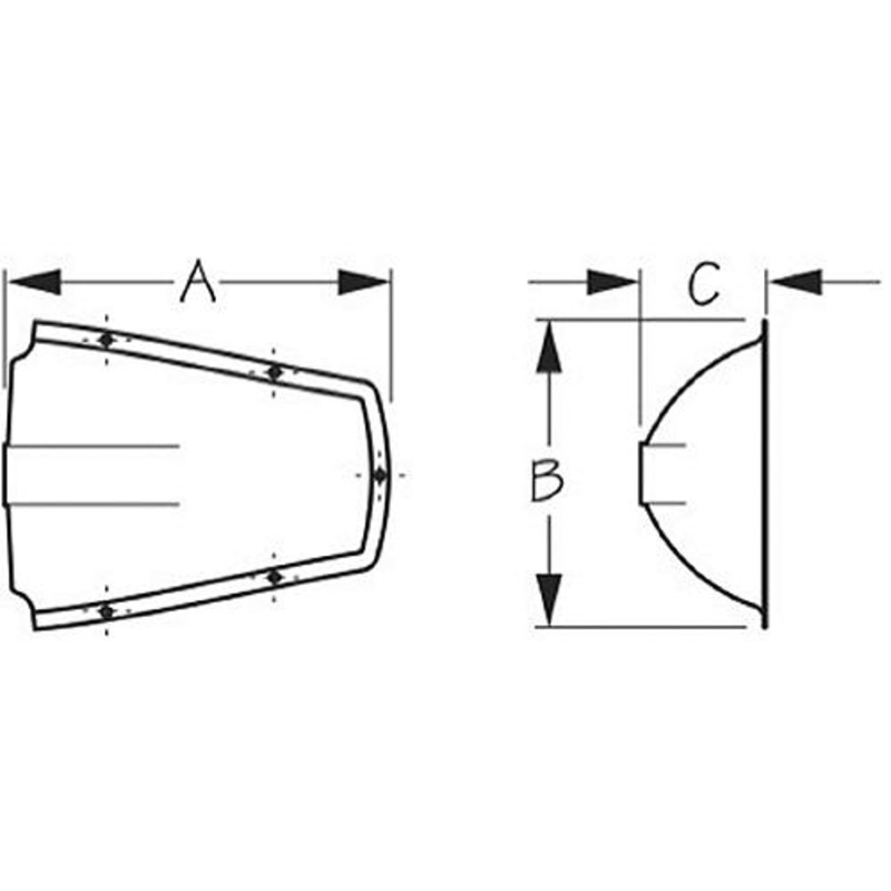 SeaDog Clam Shell Vent – Stamped 304 Stainless – #6 Fastener