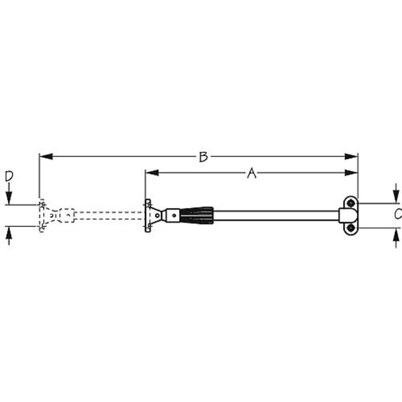 SeaDog Hatch Adjuster – Formed & Stamped 304 Stainless & Nylon