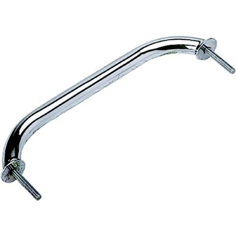 SeaDog 2542091 Stud Mount Flanged Grab Rail, Stainless, 10