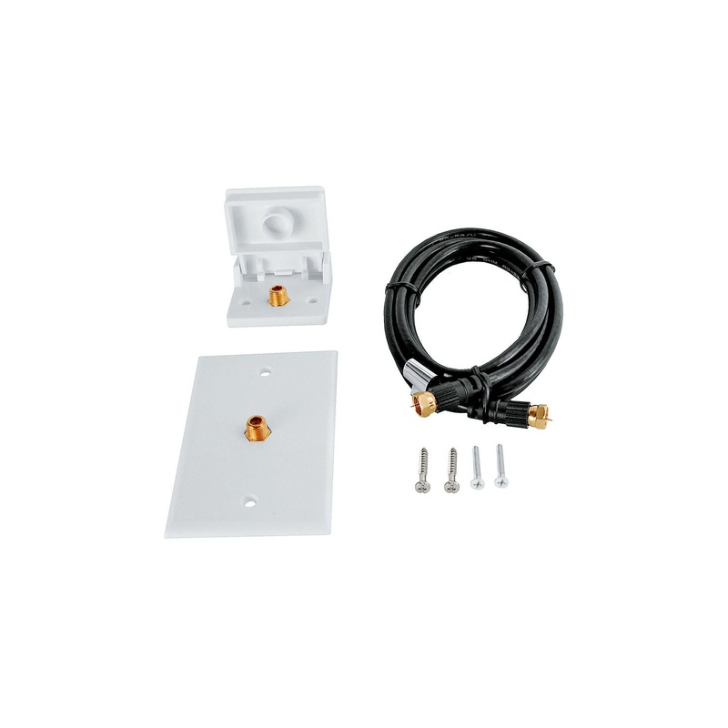 TV HOOK UP KIT-WHITE