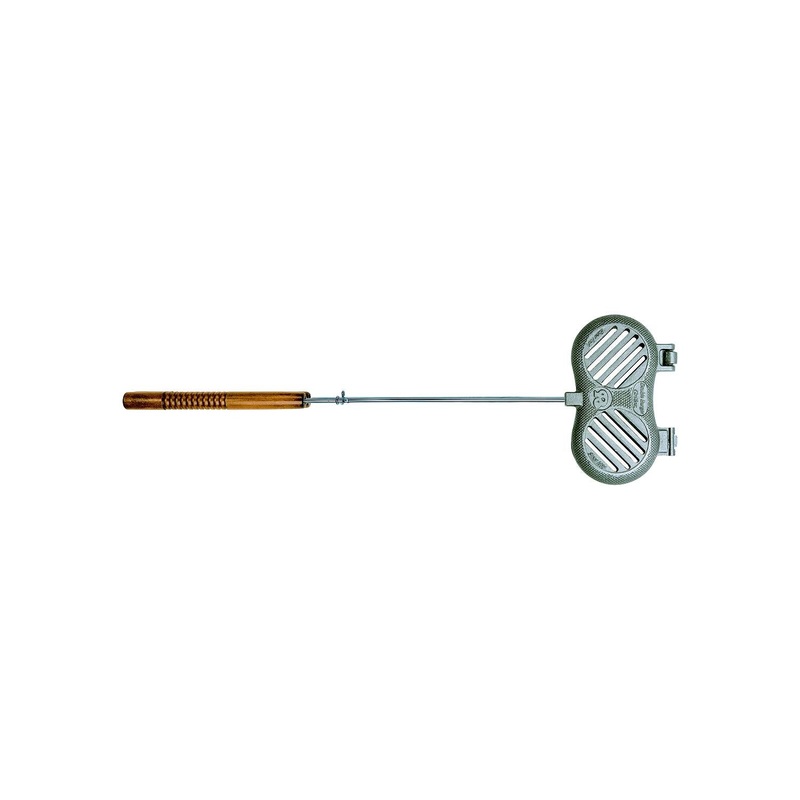 DBL.BURGER GRILLER-CAST IRON