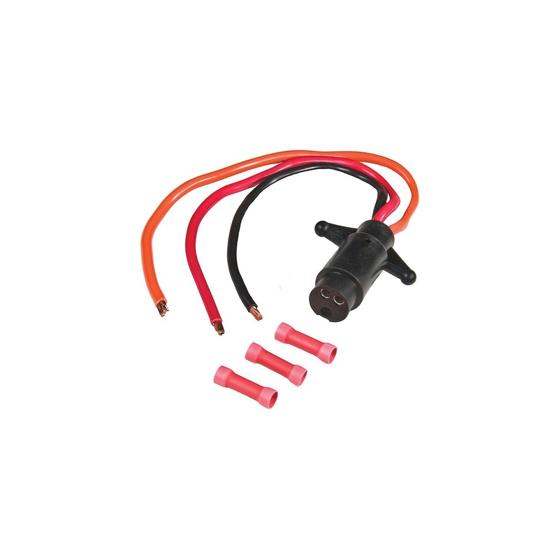 Female Motor SideTrolling Motor Socket 8Ga 24V 3 Wire