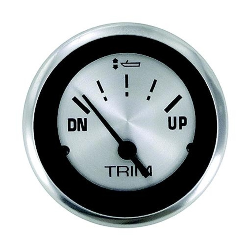Sierra 63482P Sterling Series 2 Stainless Steel Yamaha 2001 & Newer Engine Trim Gauge