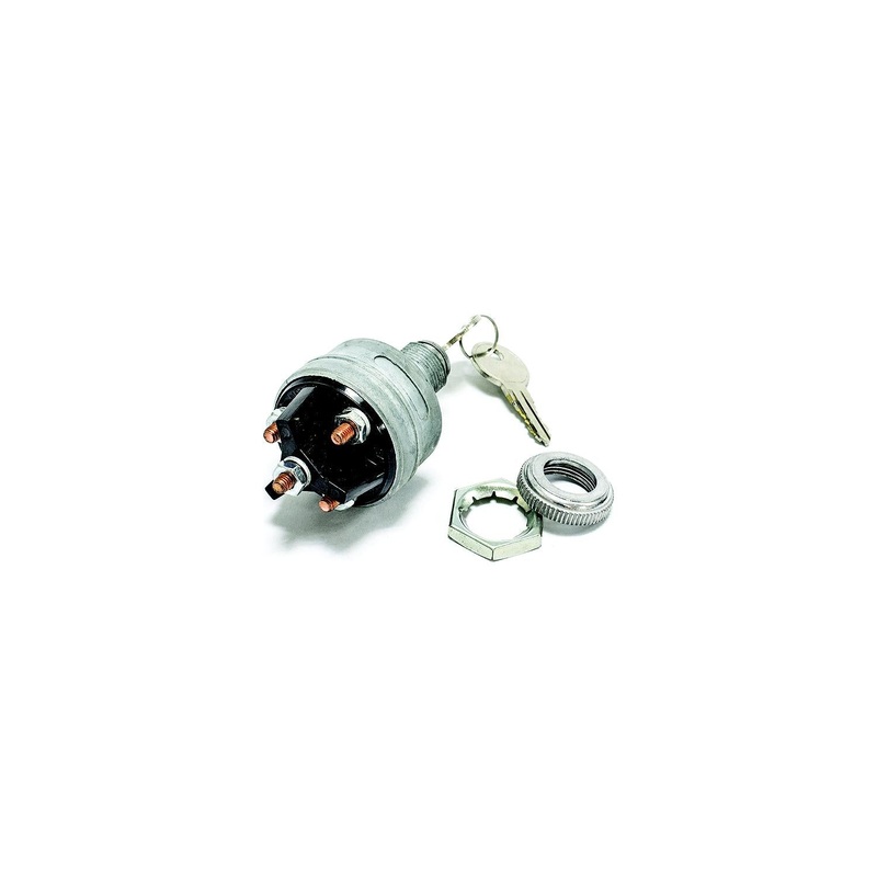 Sierra UN12140 Conventional 4 Position 5/8 Zinc 4 Stud Terminal 12V 15 Amp Ignition Starter Switch